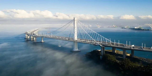 Trung Quốc đã tham gia xây dựng cây cầu dài 625m bắc qua vịnh San Francisco, nối San Francisco tại Mỹ như thế nào?